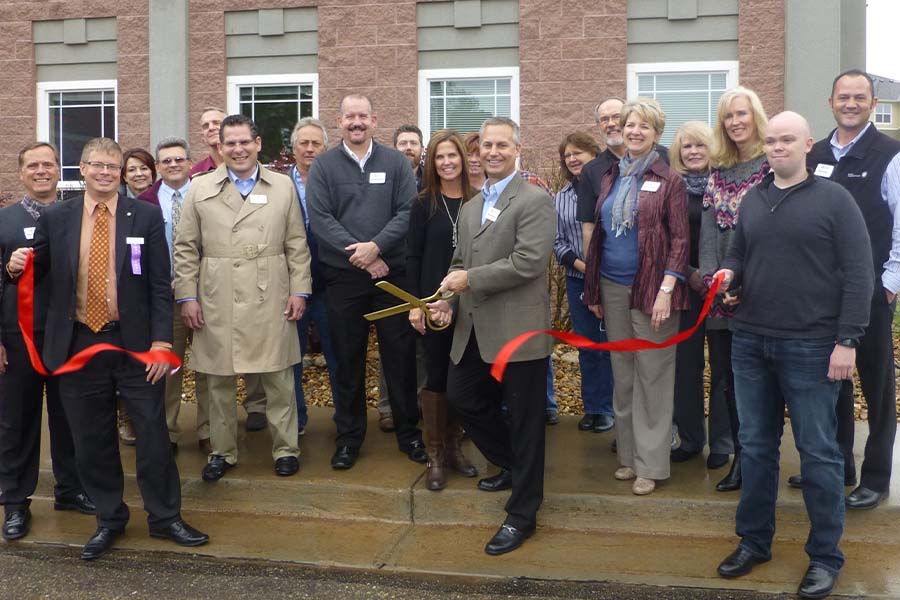 Longmont, CO - 1st American Insurance Agency at Longmont Ribbon Cutting Ceremony
